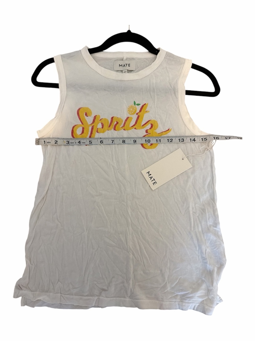 MATE the Label Spritz Graphic Tank Top size XS NWT - Picture 2 of 2